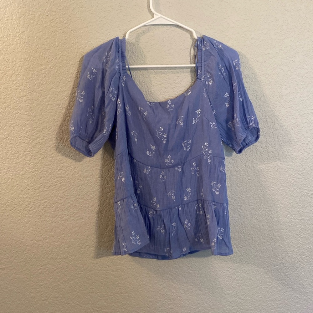 Jun & Ivy Floral Babydoll top